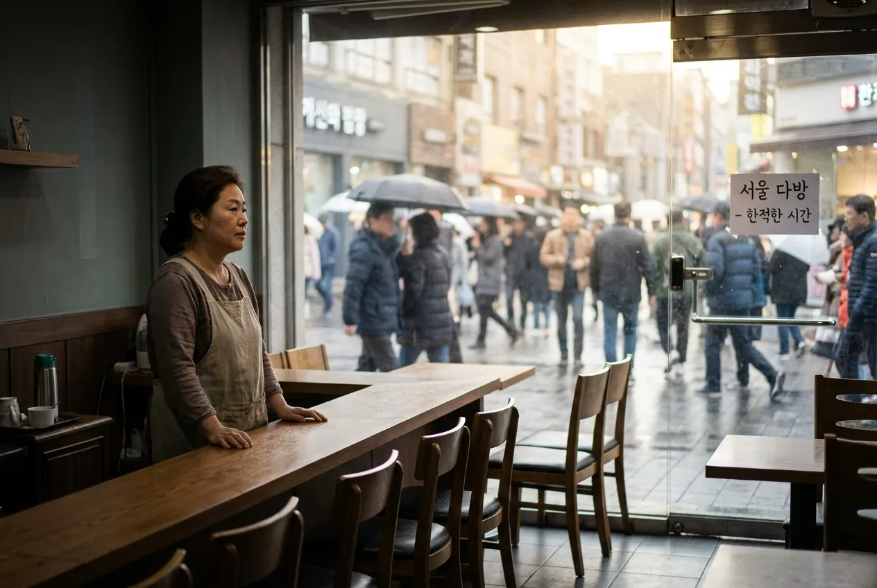 손님 없이 조용한 내 매장